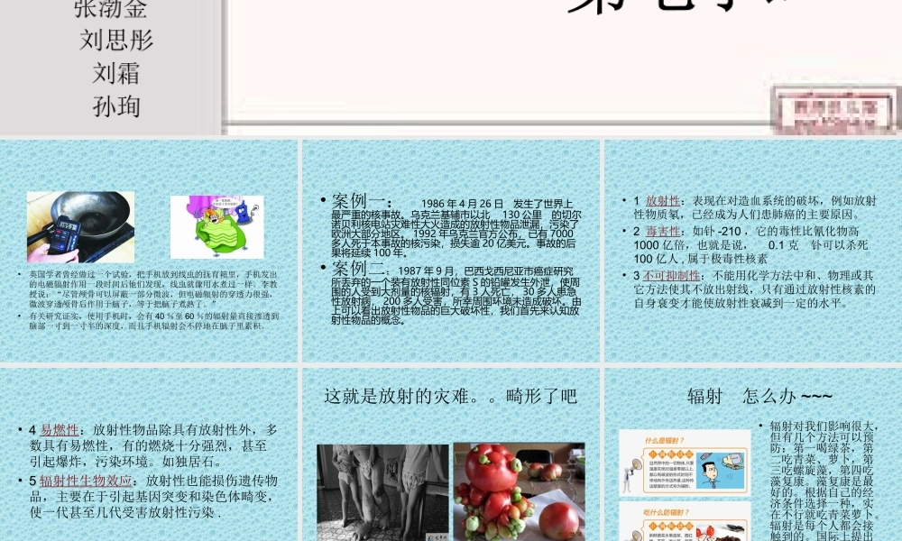 放射性物质..ppt