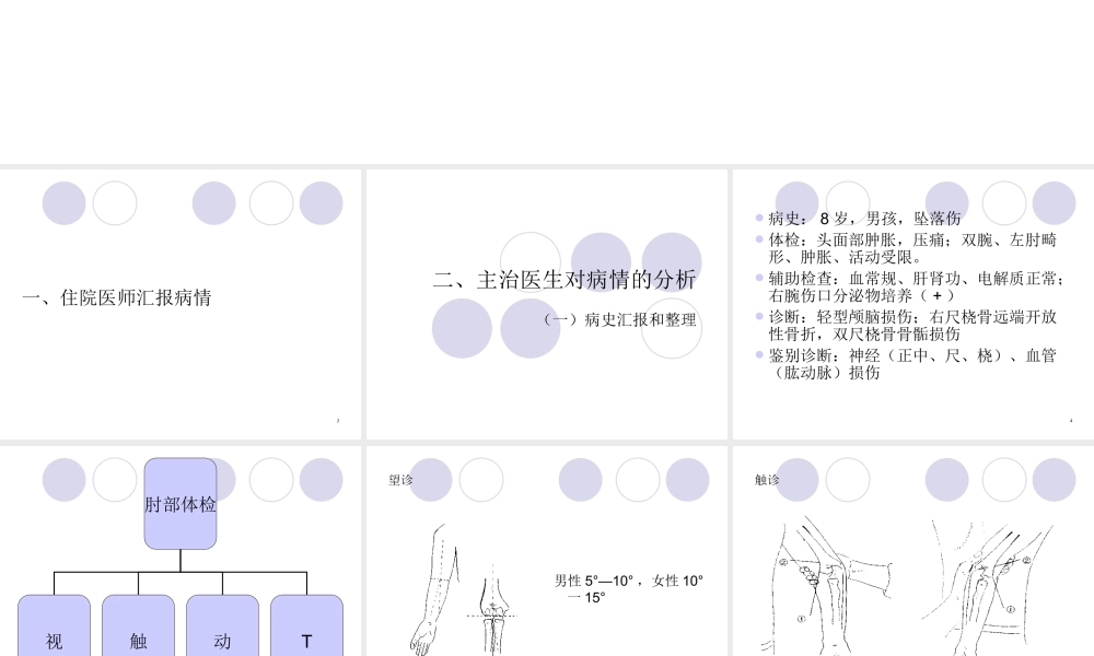 教学查房-儿童多发骨折归纳.ppt