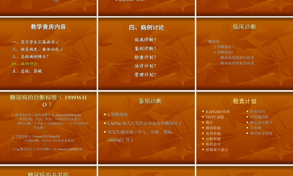 教学查房分析.ppt