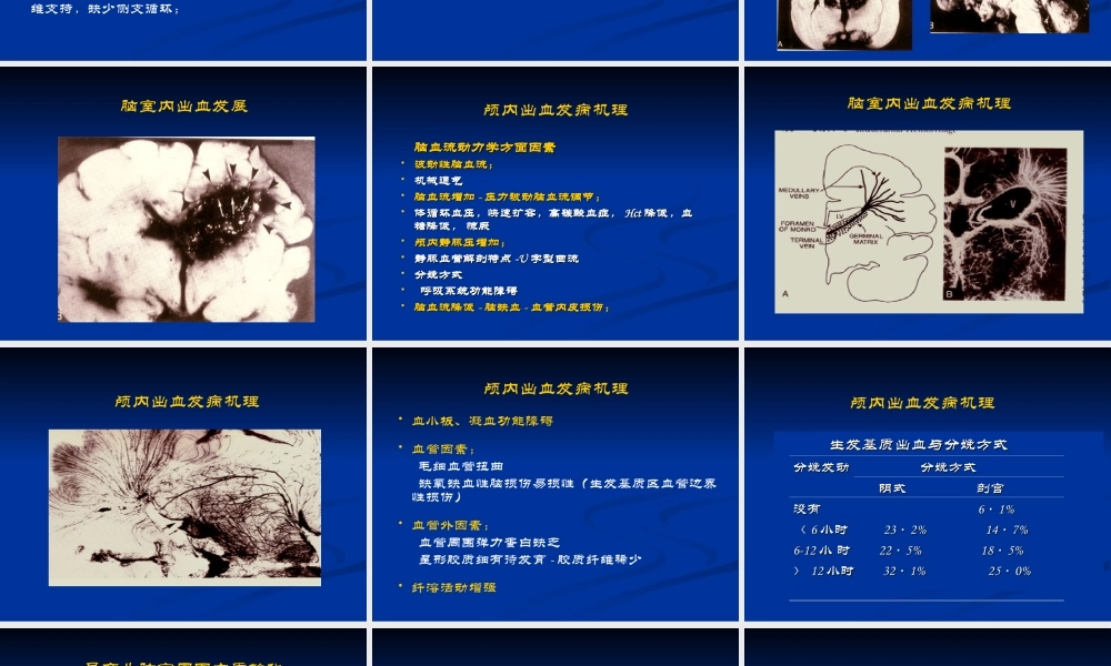 早产儿颅内出血及脑室周围白质软化--中国医大盛京医院.ppt