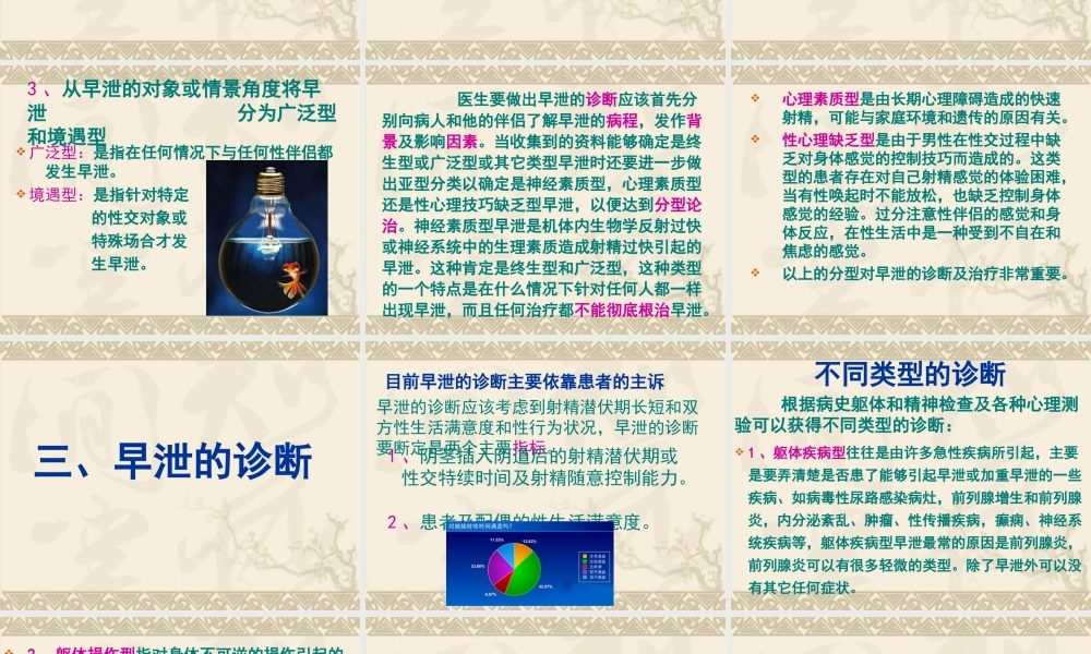 早泄PE的诊治进展.ppt