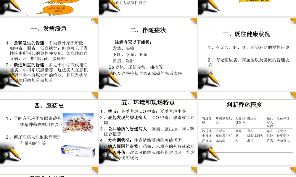 昏迷病人院内急救流程5.30.ppt