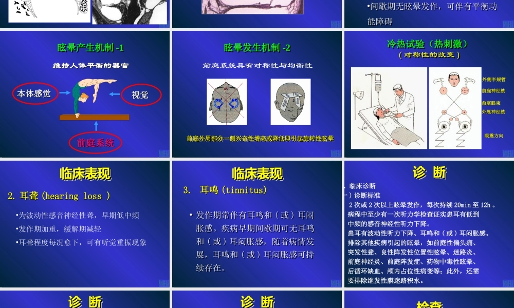 梅尼埃病诊疗指南PPT版.ppt