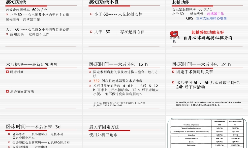 植入式心脏起搏器大全.ppt