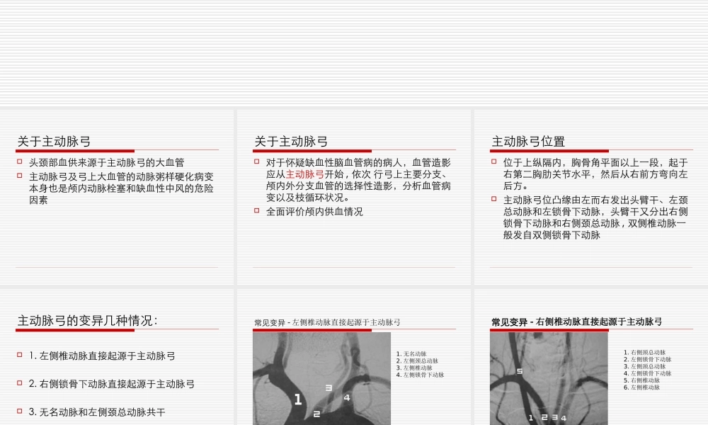 正常主动脉弓和其变异-2003122401.ppt