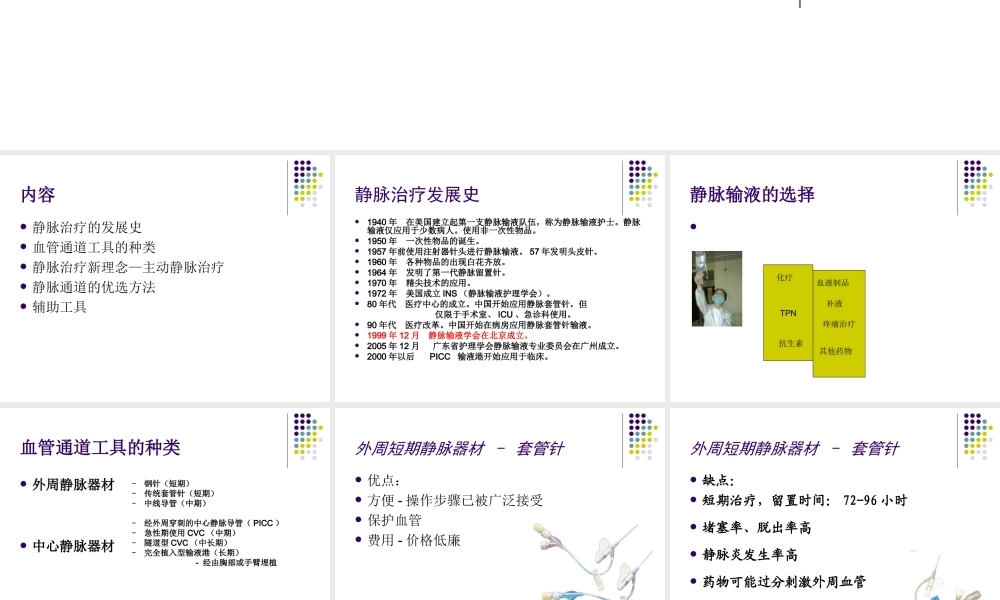 正确选择血管通道Microsoft-PowerPoint-演示文稿.ppt