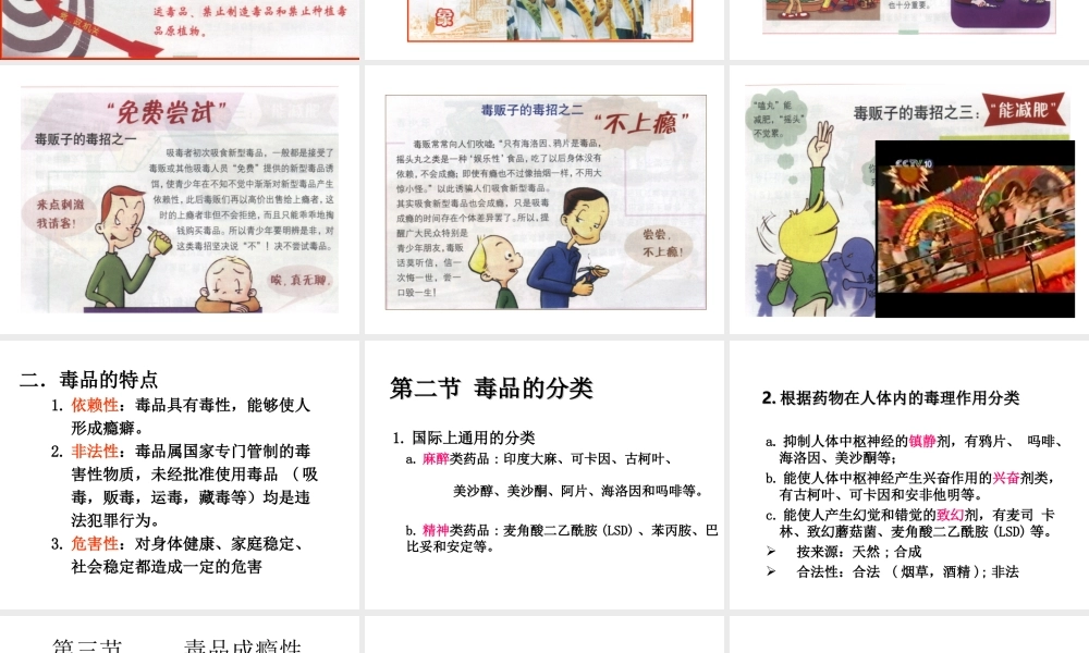 毒品与毒品的危害.ppt