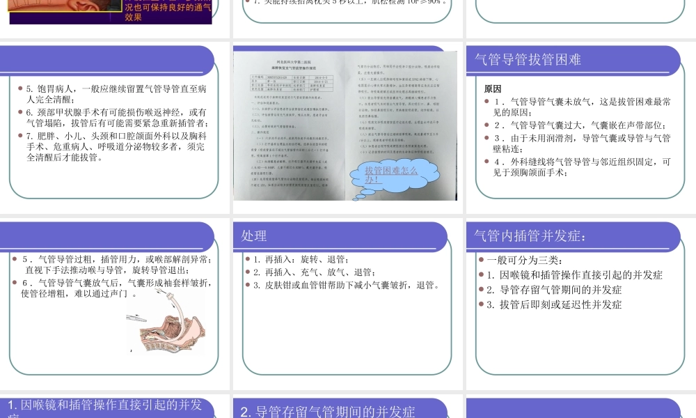 气管内导管拔管并发症.ppt
