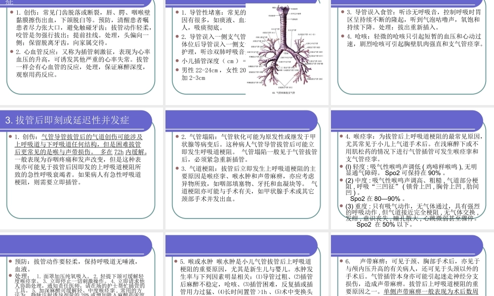 气管内导管拔管并发症.ppt