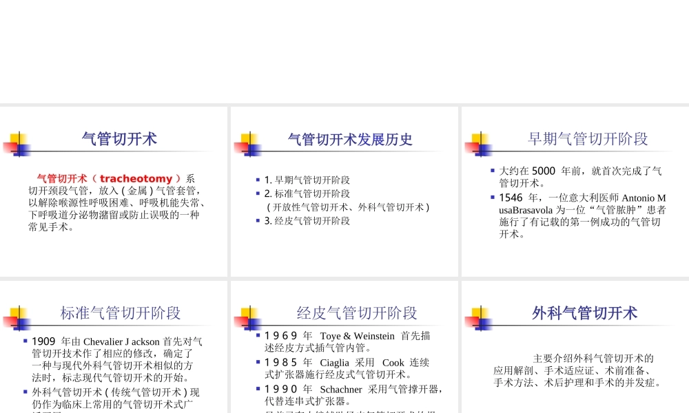 气管切开术进展.ppt