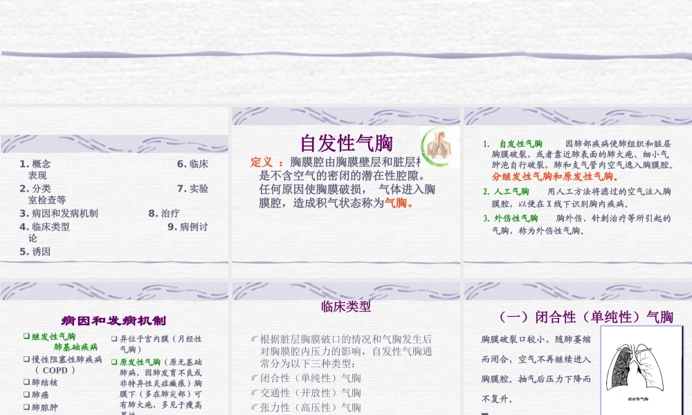 气胸-精美PPT.ppt
