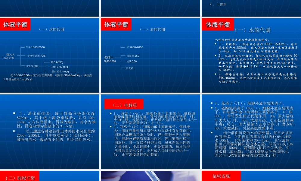水电解质及酸碱平衡与外科补液.ppt