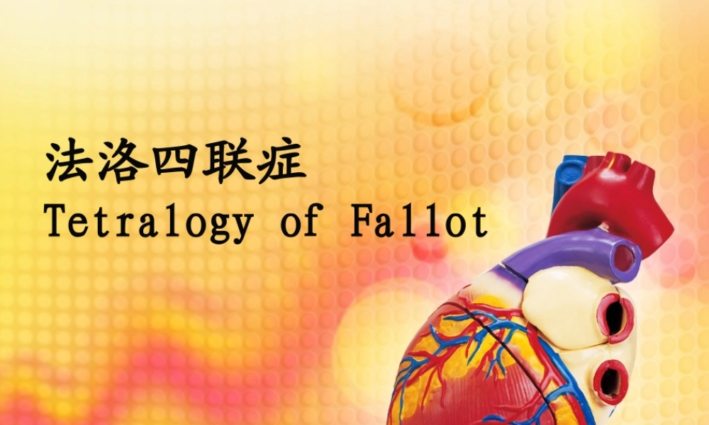 法洛氏四联症(TOF).ppt