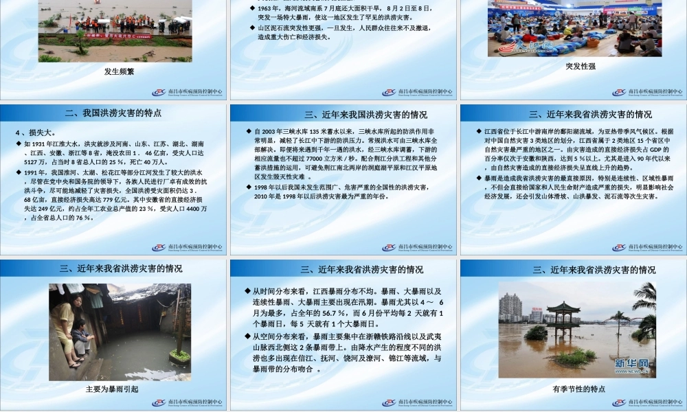 洪涝灾害卫生防病现场工作技术要点.ppt