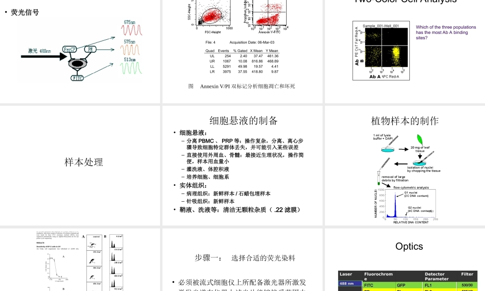 流式细胞术简介.ppt