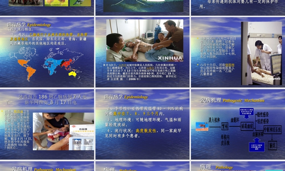 流行性乙型脑炎描述.ppt