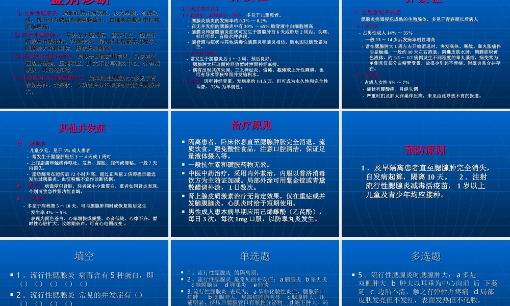 流行性腮腺炎全解.ppt