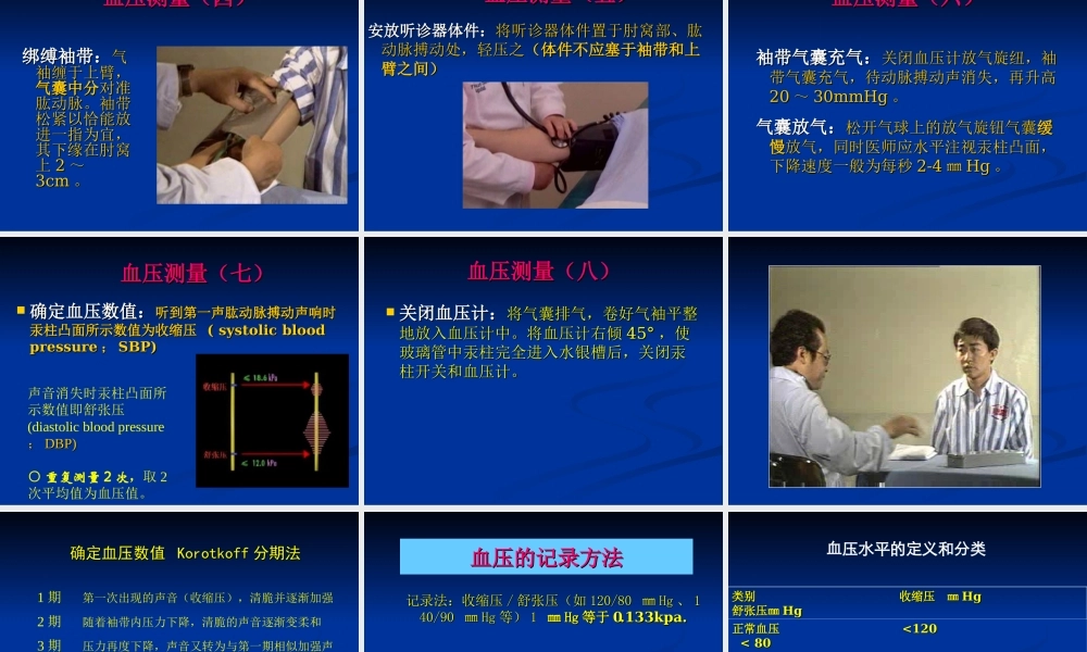 浅表淋巴结周围血管征血压.ppt