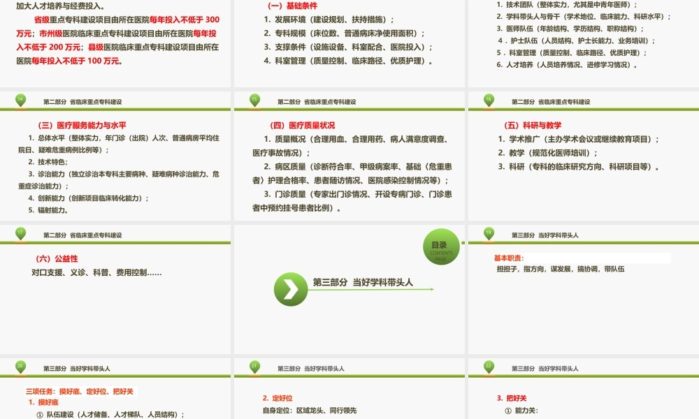 浅谈医院学科建设医政医管处赵卫华.ppt