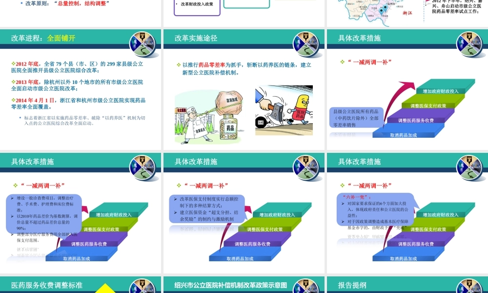 浙江省县级公立医院改革和剖析.ppt