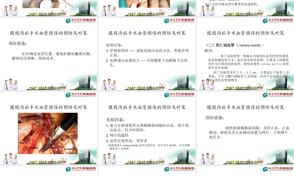 演讲稿(疝血管损伤)PPT.ppt