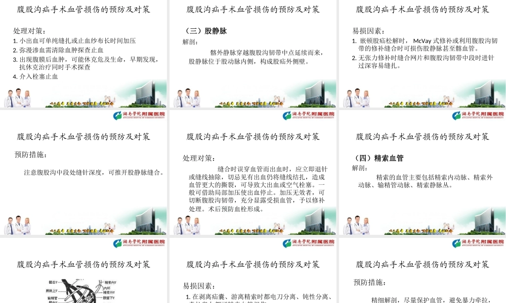 演讲稿(疝血管损伤)PPT.ppt