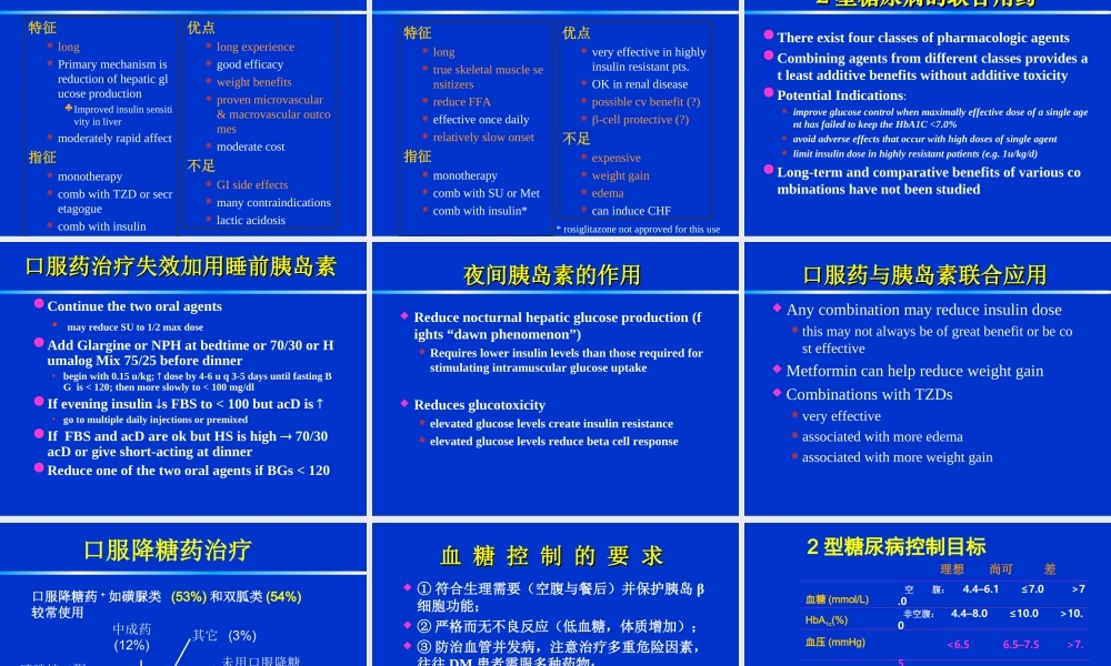 潘长玉2型糖尿病血糖控制的意义及实践.ppt