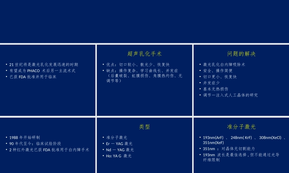 激光乳化白内障吸除术.ppt