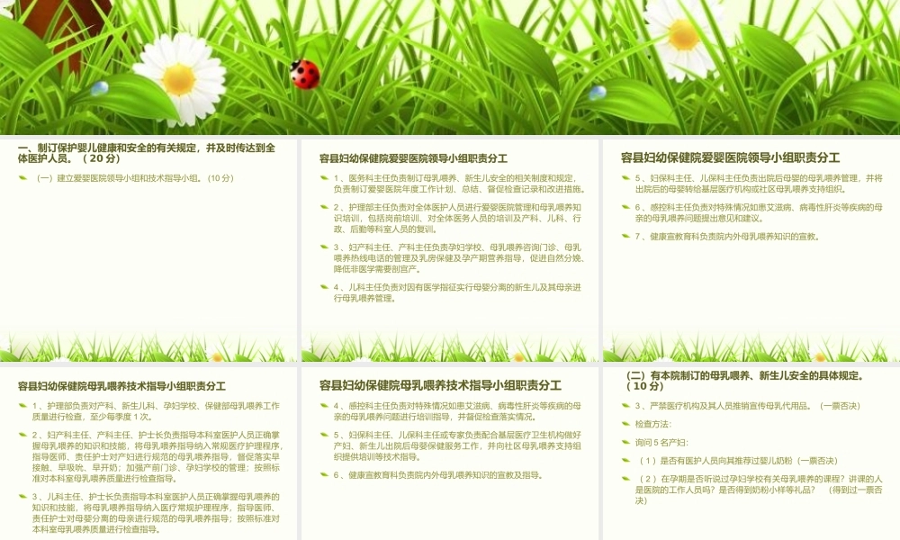 爱婴医院标准.ppt