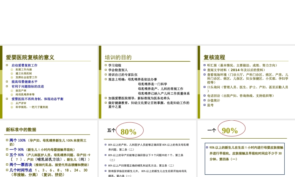 爱婴医院复核标准.ppt