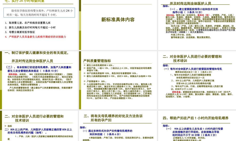 爱婴医院复核标准.ppt