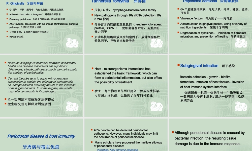 牙周病与免疫.ppt