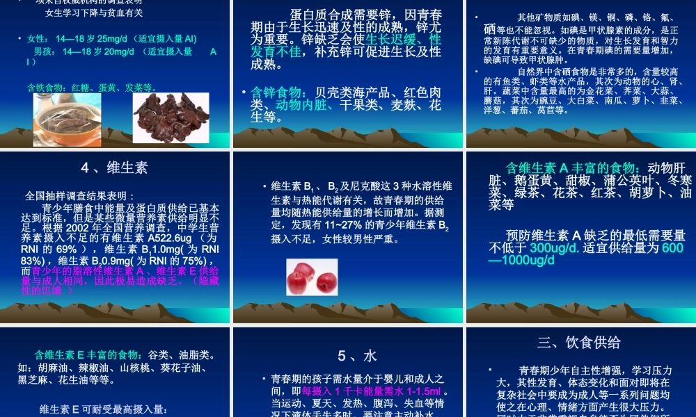 理论13+5.3青少年营养与膳食(2学时).ppt