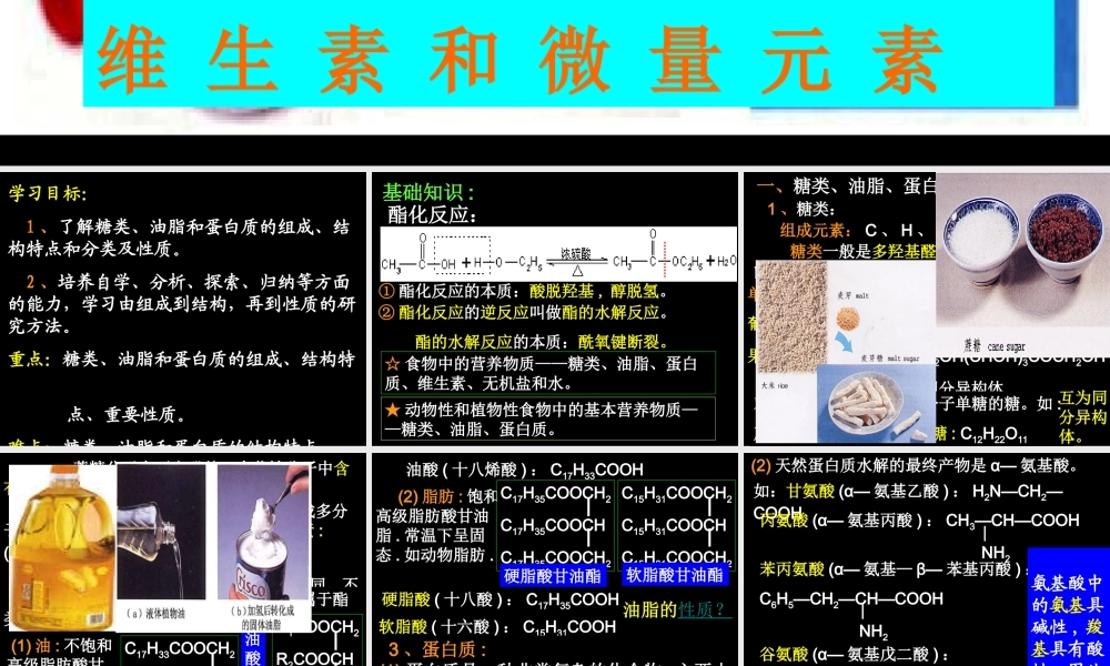 生命的基础物质.ppt