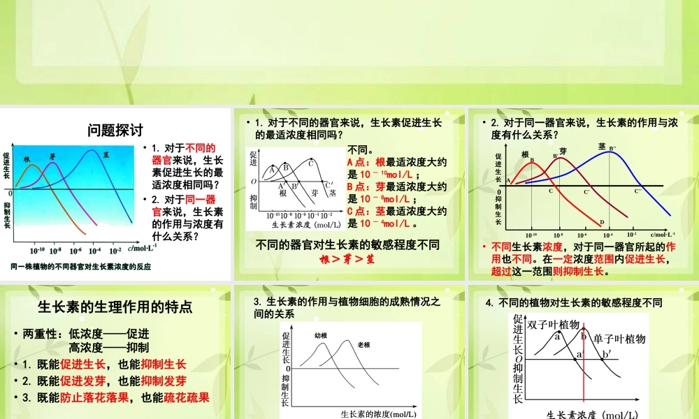 生长素的生理作用(2)...ppt