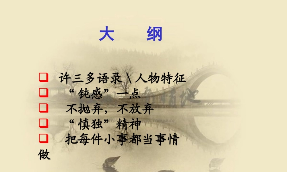 用“许三多”精神做保险.ppt