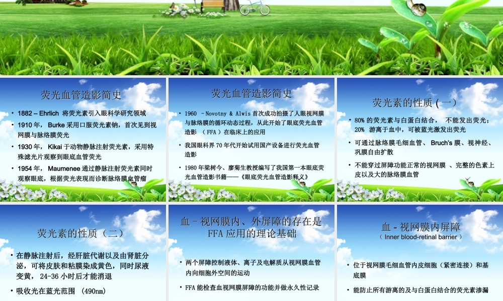 眼底荧光血管造影-陈娟.ppt