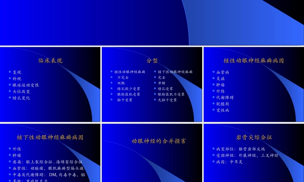 眼球运动障碍.ppt