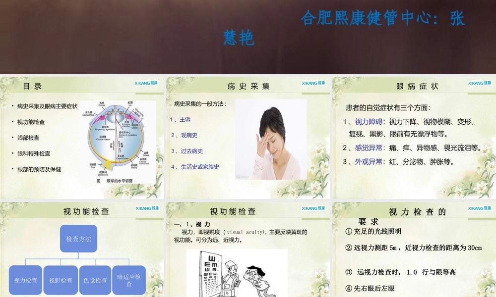 眼科相关知识简介..ppt