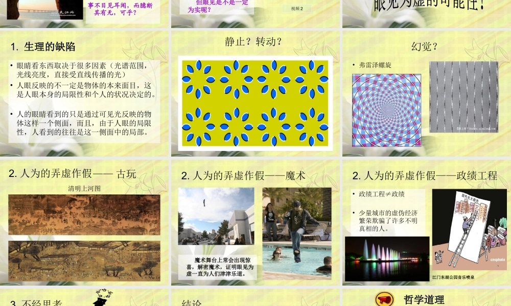 眼见为实要点.ppt