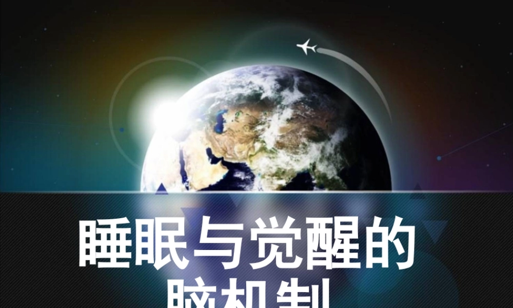 睡眠与觉醒的脑机制PPT分解.ppt