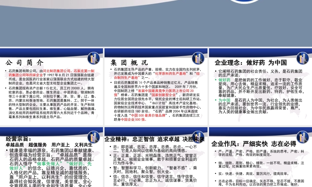 石药集团有限公司.ppt
