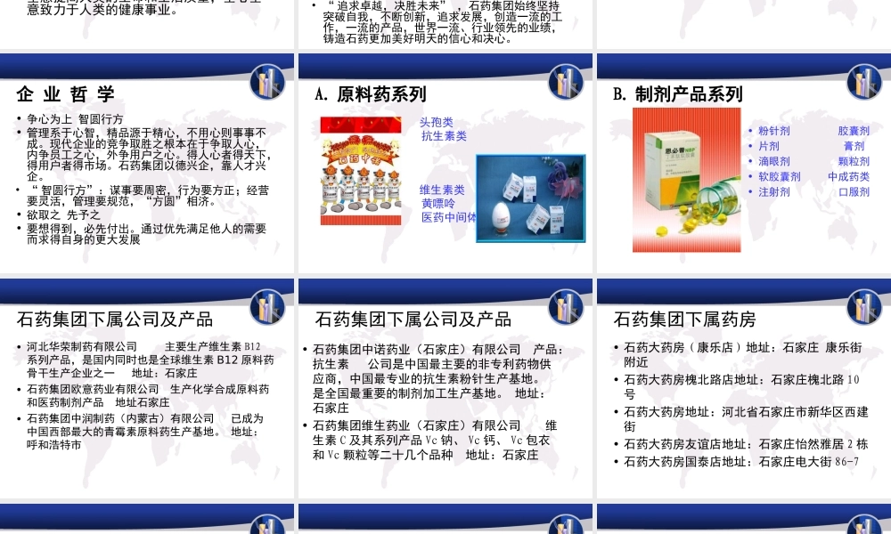 石药集团有限公司.ppt