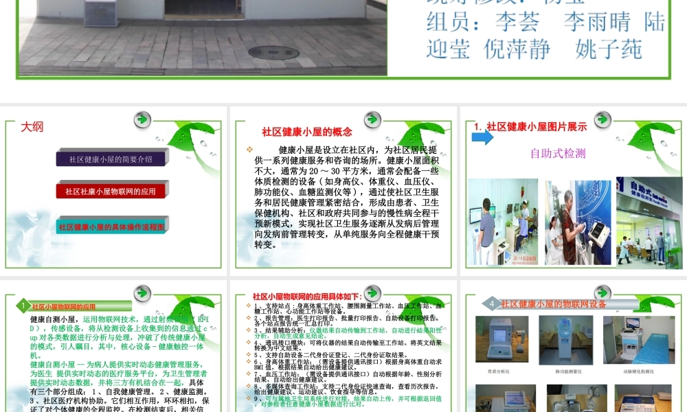 社区健康小屋(2).ppt
