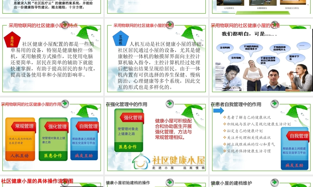 社区健康小屋(2).ppt