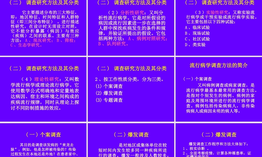 社区流行病学调查.ppt