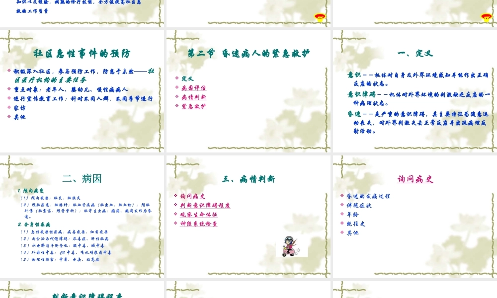 社区紧急救护2016.ppt