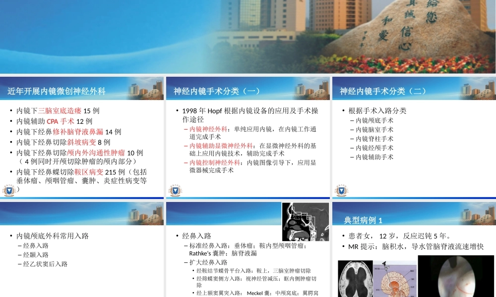 神经内镜应用体会.ppt