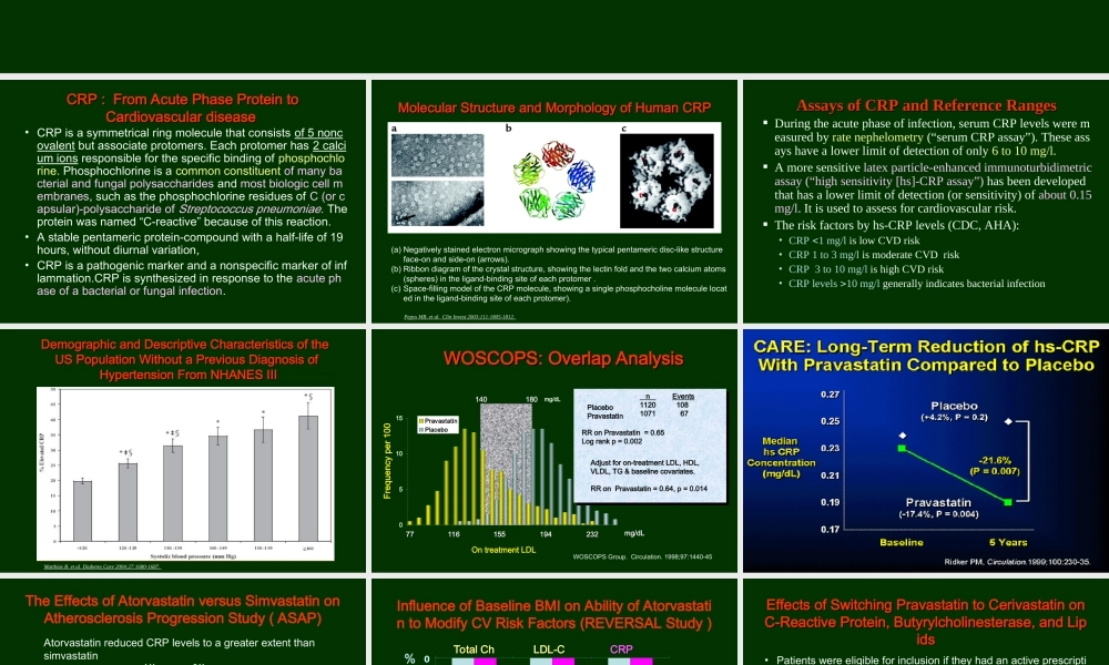 糖尿病与发炎指标CRP..ppt