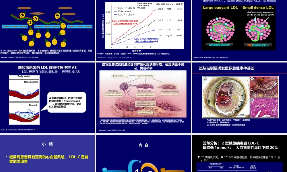 糖尿病与动脉粥样硬化及优化降脂策略7.1.pptx